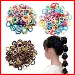 おしゃれ 赤ちゃん ベビー かわいい ヘアゴム 絡まない カラフル ヘアゴム キッズ ヘアアクセサリー 300本セット 小さめ 大容量 幼児 髪ゴム 女の子 髪留め 髪飾り 子供 幼稚園 保育園