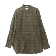 ENGINEERED GARMENTS エンジニアードガーメンツ タータンチェック ボタンダウン シャツ トップス 長袖 M グリーン メンズ 【中古】のサムネイル