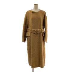 極美品✨ Drawer ドゥロワー ダッフルコート ロング丈 ウール ブラック
