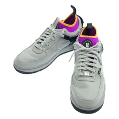【美品】  UNDER COVER  / アンダーカバー | × NIKE AIR FORCE 1 LOW SP ローカット スニーカー | 28 | グレー/パープル/イエロー | メンズ