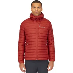 ラブ メンズ アウター ジャケット・ブルゾン ダウン ジャケット Rab Microlight Alpine Down Jacket Mens Tuscan Red レッド