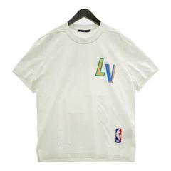 Louis Vuitton チェーンワッペン付き ロゴTシャツ グローバルロゴ