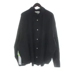 マジックスティック MAGIC STICK 25FW-MS8-011 2FACE DRESS SHIRT V2 BLK ドレスシャツ タグ付き 長袖 XL 黒 ブラック ■GY72 /MQのサムネイル