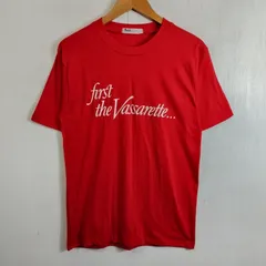 MUNSINGWEAR マンシングウェア Tシャツ 半袖 ゴルフ スポーツ シングルステッチ 古着 VINTAGE USA製 レッド L C926のサムネイル