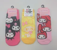 サンリオ キャラクターソックス 3足セット マイメロディ クロミ