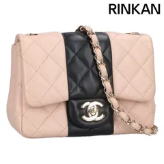 シャネル  ミニ マトラッセ ラムスキンチェーンショルダーバッグ レディース