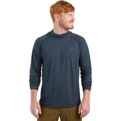 アウトドアリサーチ メンズ トップス シャツ 長袖 Outdoor Research Echo Hooded LongSleeve Shirt Mens Naval Blue ブルーのサムネイル