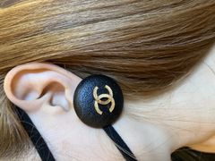 Chloé クロエ ワンピース ブラック 総柄 ボウタイ付き 長袖 サイズ42 レディース Chloé クロエ ワンピース ブラック 総柄 ボウタイ付き 長袖 サイズ42