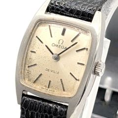 OMEGA DE VILLE Watch Hand-Winding Ladies Silver dial Round Y2K 00S