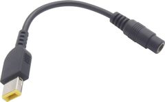 【数量限定】AC電源 メス プラグ プラグ 丸角 外径：5.5mm/内径2.1mm） （ 汎用型ACアダプタ - 変換アダプタ オス 四角型 用 ケーブル 用 LAVIE NEC Thinkpad ブラック (レノボ) Lenovo オーディオファン