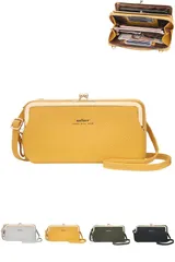 【即日発送】財布 斜めがけ 携帯ポーチ 軽量 スマホショルダー ショルダーバッグ お財布ポシェット レディース お財布ショルダー ポーチ 斜め掛け 長財布 カードケース スマホポーチ