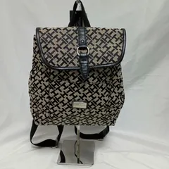 お早めに   未使用 タグ付   保管品  TOMMY HILFIGER  トミーヒルフィガー   バックパック  リュック  ビンテージ ロゴ モノグラムのサムネイル