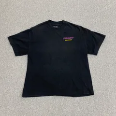 C2 carhartt カーハート Tシャツ ブラック S カジュアル ストリート 古着
