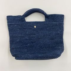 美品 ヘレンカミンスキー カゴバッグ ネイビー - メルカリ