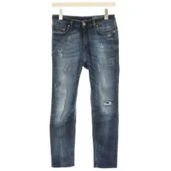 ディーゼル DIESEL RIZZO-NE デニムパンツ ジーンズ クラッシュ加工 ダメージ加工 25 インディゴ /HN