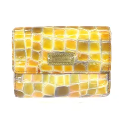 COCCO FIORE コッコフィオーレ スピッラ/財布  エナメル    イエロー レディース / 240001195226のサムネイル