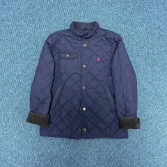 ポロラルフローレン ネイビー キルティング ジャケット