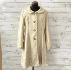 アクシーズファム 刺繍 コート ラテギャル 森ガール