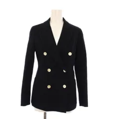 メーカーズシャツ カマクラ MAKER'S SHIRT 鎌倉 テーラードジャケット アウター ダブル 総裏地 ワンカラー S 紺 ネイビー /BB