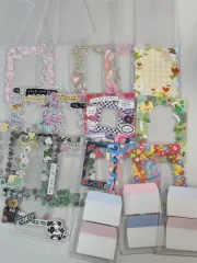 韓国雑貨 文房具 硬貨ケース、トレカスリーブ 硬質ケースデコ デコケース まとめ