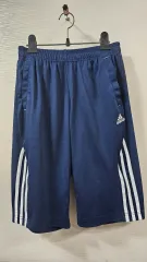 アディダス ネイビースリーラインハーフパンツ