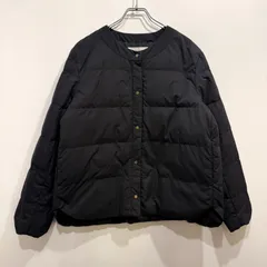 OPAQUE.CLIP ミュラーダウン 2wayノーカラージャケット ブラック 40 L【送料込み】