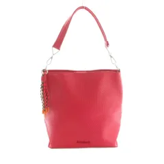 デシグアル Desigual Life is awesome トートバッグ 幾何学模様柄 ピンク /MI