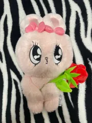 エスターバニー 花束 ピンク色 ぬいぐるみ IN