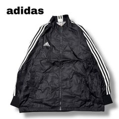 adidas FCバイエルン ミュンヘン 訳ありナイロンジャケット 3ライン S