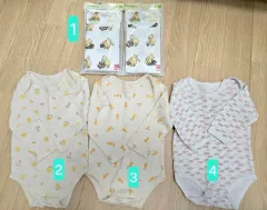 長袖ボディスーツ 6M 80サイズ (新品含む 5枚 まとめ売り)