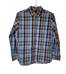 Tommy Hilfiger トミーヒルフィガー ジュニア シャツ チェック柄 L 12-14歳