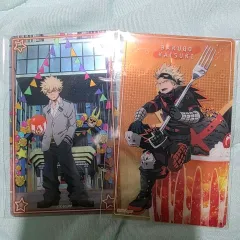 (2枚セット) ヒロアカ 爆豪 勝己 オープンスクール クリアカード セット出品