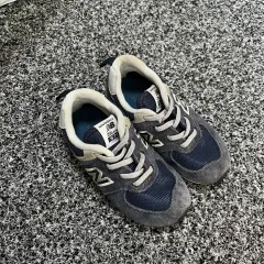 ニューバランス 574 ネイビー スニーカー キッズ 150