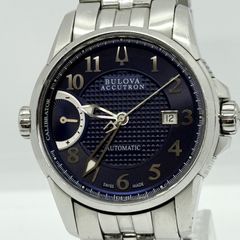 稼働/箱付き】Bulova Accu Swiss キャリブレーター ギョーシェ - メルカリ