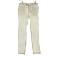 アディダス adidas ストレッチパンツ ゴルフパンツ ロゴ刺繍 M グレー NLY-35 /OR