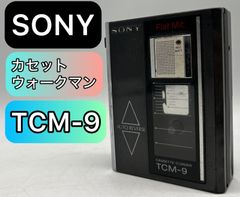ジャンク品】SONYポータブルカセットレコーダー TCM-9 - メルカリ