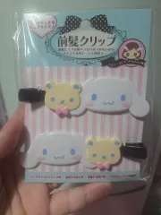新品:)サンリオ シナモロール ヘアクリップ