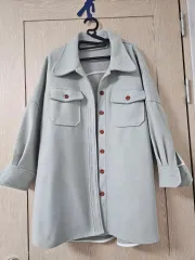 シャツ型コートジャケット