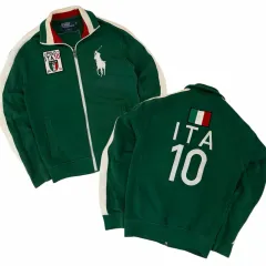 ポロラルフローレン ビックポニー チーフキープ イタリア コットン ジャージ グリーン