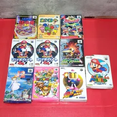 ■Nintend　ニンテンドー64　箱付き　ソフト　10点　まとめ売り　ニンテンドウ64ソフト　HEIWAパチンコワールド64　スターフォックス　ワンダープロジェクトJ2　等