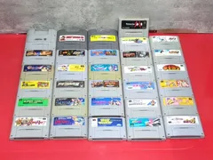 ■Nintendo　スーパーファミコン　ソフトのみ　31点セット　まとめ売り　ボンバーマン　スターオーシャン　キャプテン翼　バス釣りNo1　等　Super Famicom　SNES　Super Nintendo　Loose