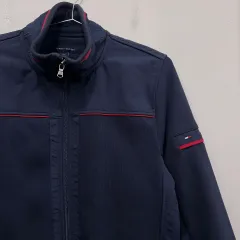 Tommy Hilfiger スリーブロゴ ハイネック ナイロンジャケット