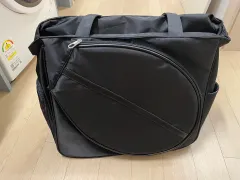 テニス ラケット+靴 バッグ ブラック 3 8