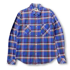 FUBU チェック ツーポケット 長袖 シャツ XL