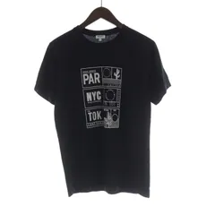 ケンゾー KENZO Tシャツ カットソー プリント 半袖 S 黒 ブラック F655TS0184BE /RO