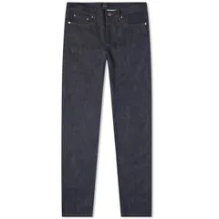 アーペーセー メンズ ボトムス デニムパンツ ジーンズ APC Petit Standard Jeans Raw Indigo インディゴのサムネイル