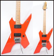 ADO-200 エレキギター アルミボディ ダブルトレモロ 24フレット - メルカリ