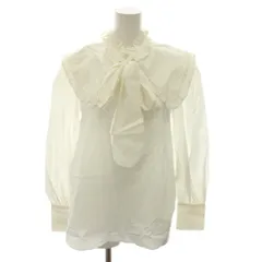エイミーイストワール eimy istoire ブラウス F 白 長袖 ボウタイ /RE