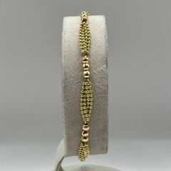 ELLE エル K18YG 18金 GOLD チェーン リング 9号 | Mercari