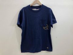 45R インディゴ染め スマイル R刺繍 Tシャツ ポケット コットン 45R インディゴ染め スマイル R刺繍 Tシャツ ポケット コットン - メルカリ